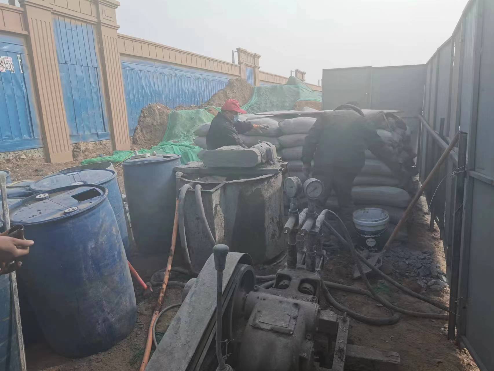 吕梁地基沉降注浆加固